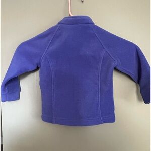 COPY RESERVED FOR BUYER- Columbia Fleece purplish blue 2T good used condition.